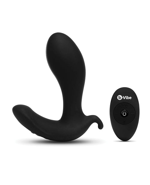b-Vibe Expand Vibrating Plug - Negro