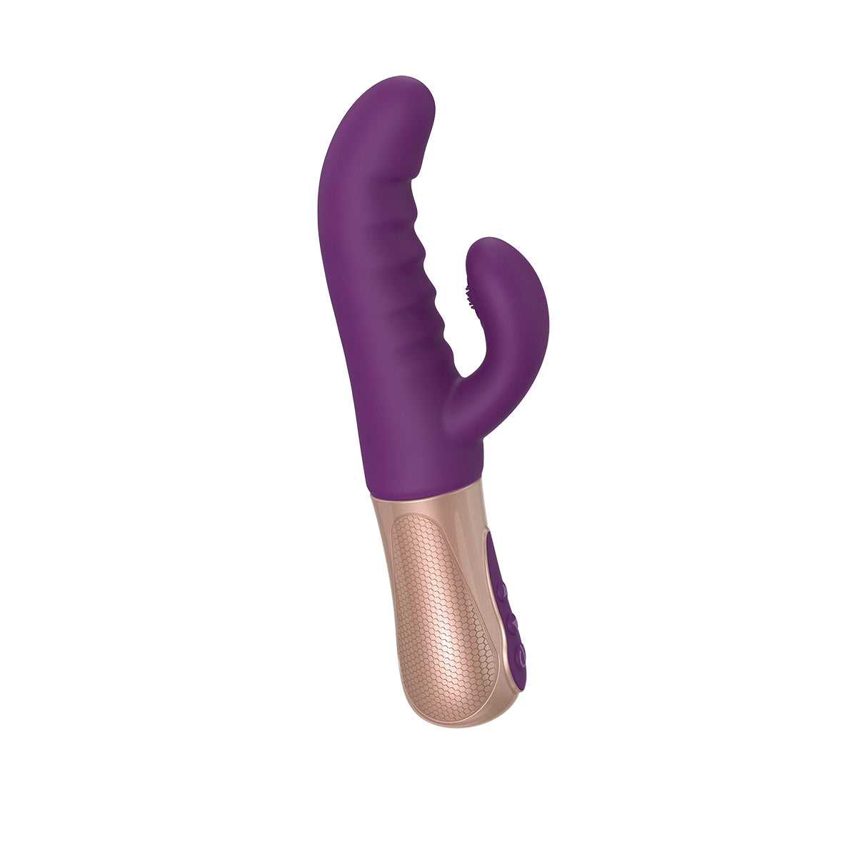 Vibrador Sassy Bunny Love to Love - Lluvia púrpura