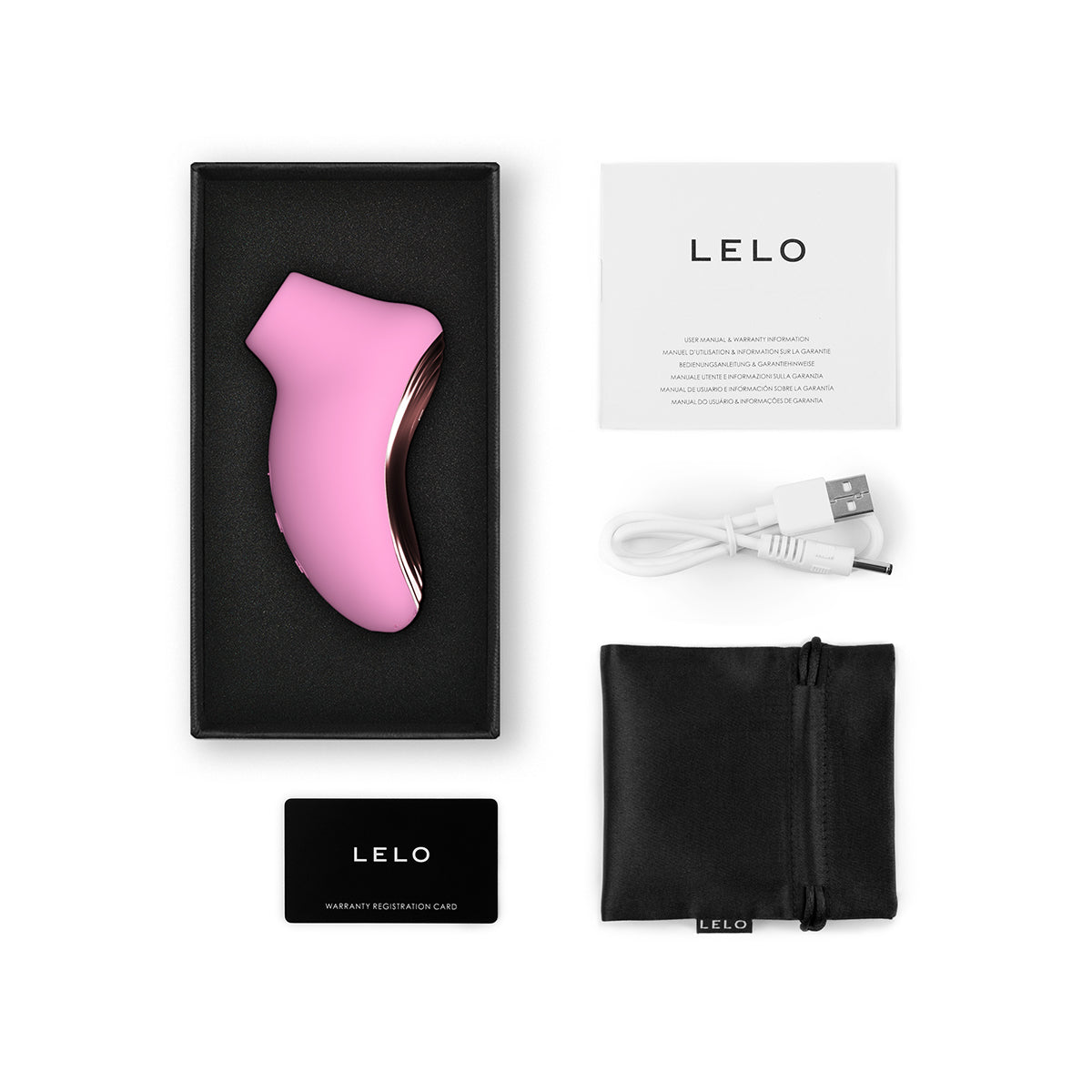 LELO Sona 2 Stimulateur Clitoridien de Voyage - Rose