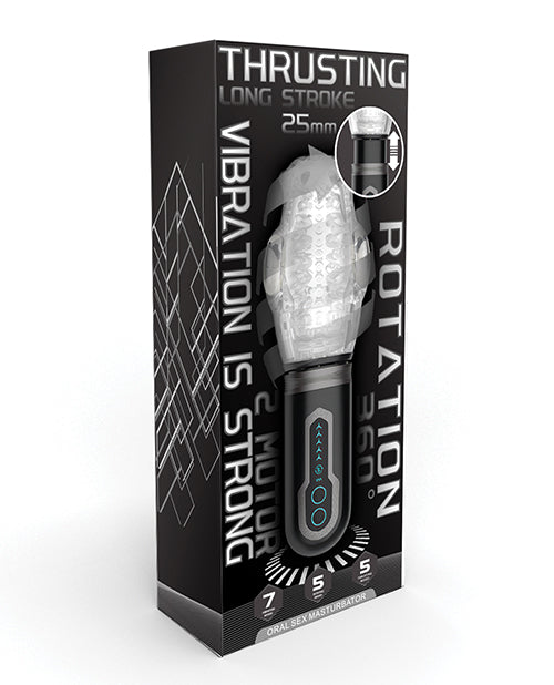 Male Rose Thrusting Rotating Oral Sex Masturbator