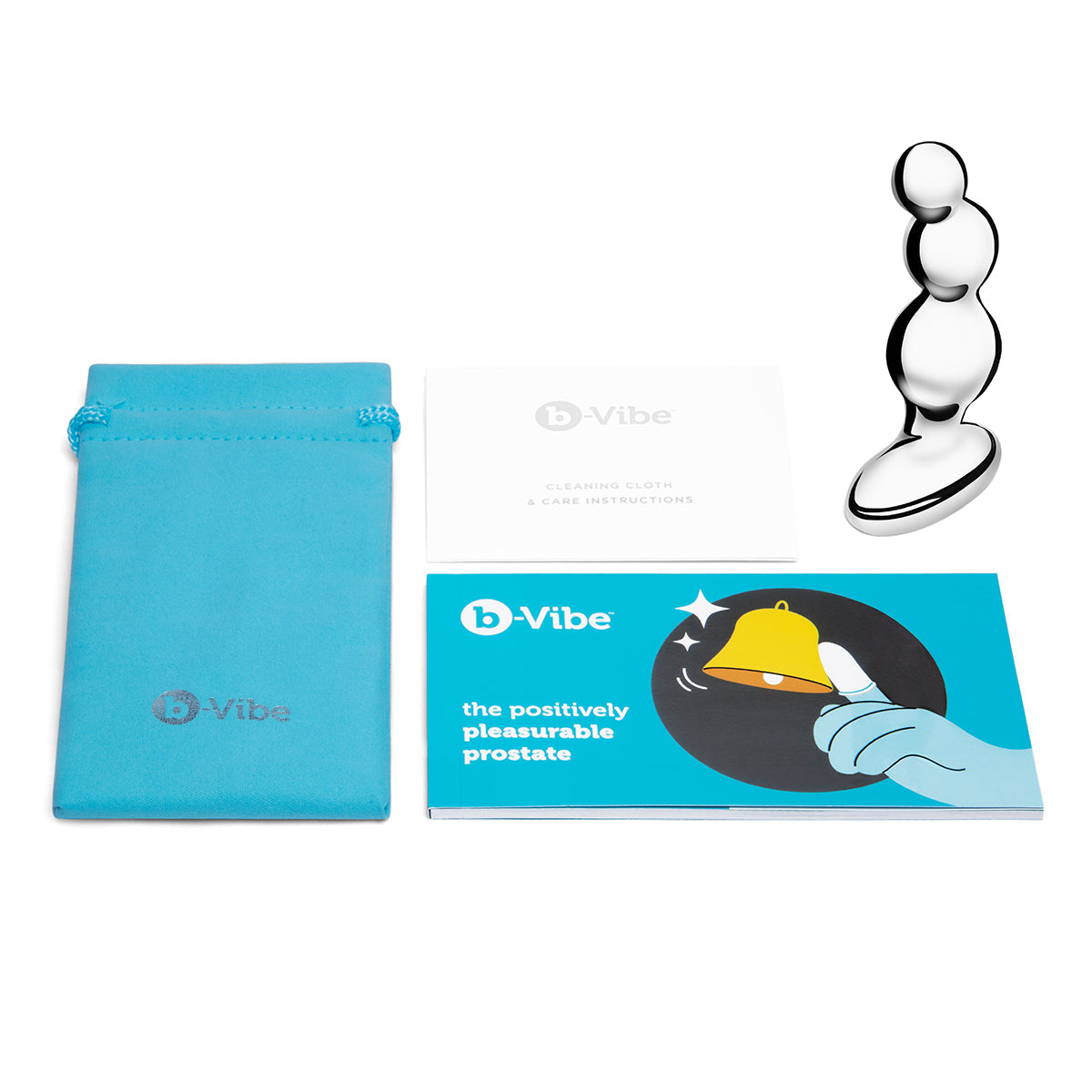 Billes anales en acier inoxydable b-Vibe