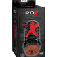 PDX Elite Pussy Stroker Hermético - Marrón