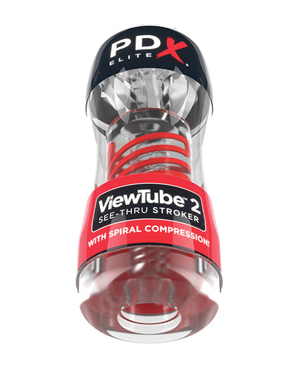 PDX Elite ViewTube 2 Estimulador de succión transparente
