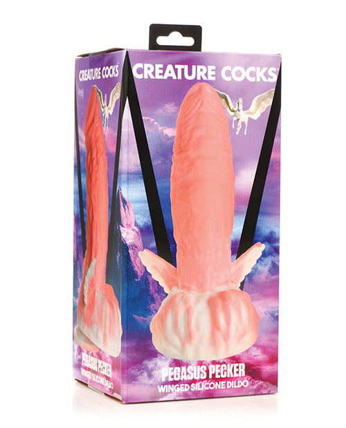 Creature Cocks Pegaso Pecker Dildo de silicona alado