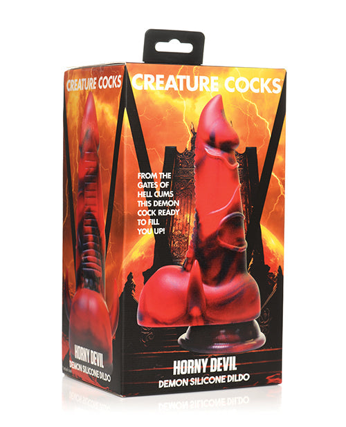 Diable cornu créature démon en silicone gode