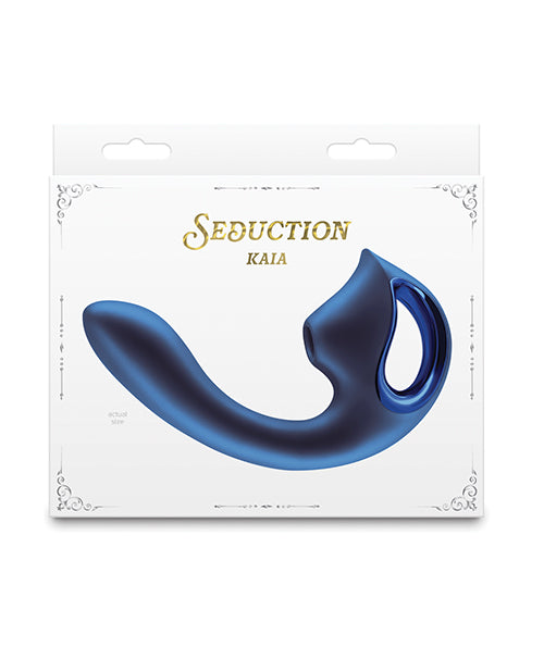 Seduction Kaia Vibrador Punto G - Azul Metálico