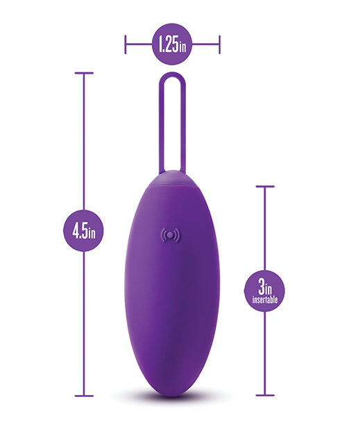 Blush Wellness Huevo Vibrador con Mando a Distancia Imara Morado