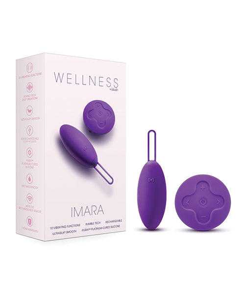 Blush Wellness Huevo Vibrador con Mando a Distancia Imara Morado