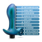 Blush Anal Adventures Matrix Teleportation Plug - Bleu lunaire