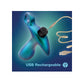 Blush Anal Adventures Matrix Teleportation Plug - Bleu lunaire