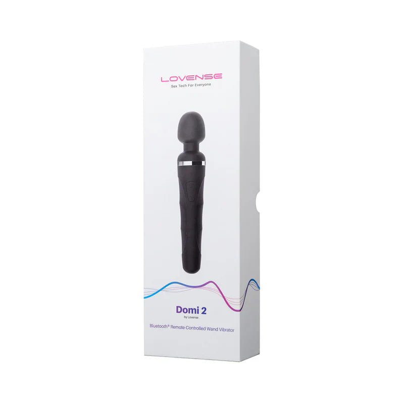 Vibrador Mini Varita Lovense Domi 2 - Negro