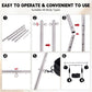 FeatherControl Feather Cuff Adjustable Spreader Bar