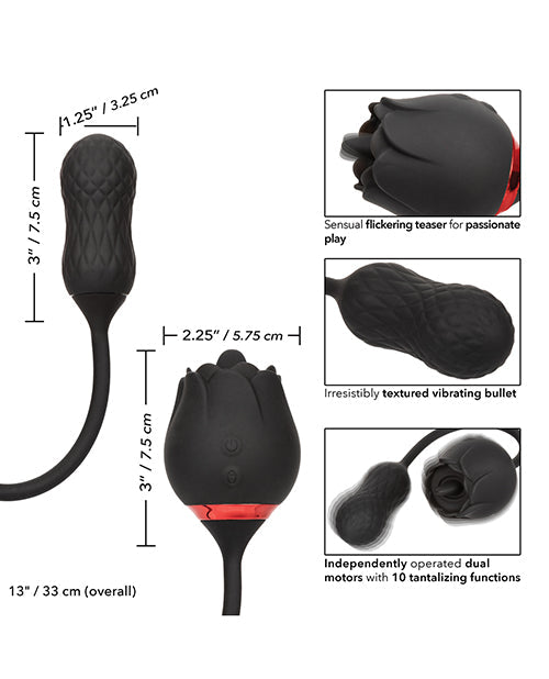 Vibrador parpadeante French Kiss Elite Siren