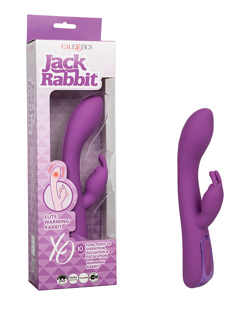 Lapin vibrant chauffant Jack Rabbit Elite - Violet