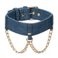 Ride 'em Premium Denim Collection Collar & Leash
