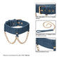 Ride 'em Premium Denim Collection Collar & Leash