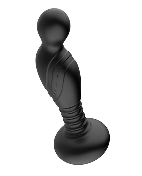 Plug vibrador remoto Ass-sation para el punto P - Negro