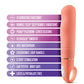 Blush Aria Smokin' AF Loop Handle Vibe - Coral