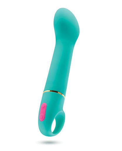 Vibromasseur point G Blush Aria Flirty AF - Bleu sarcelle