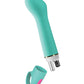 Vibromasseur point G Blush Aria Flirty AF - Bleu sarcelle