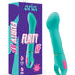 Vibromasseur point G Blush Aria Flirty AF - Bleu sarcelle