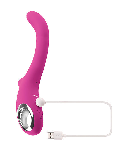 Vibrador Strike A Pose de succión y punto G - Rosa
