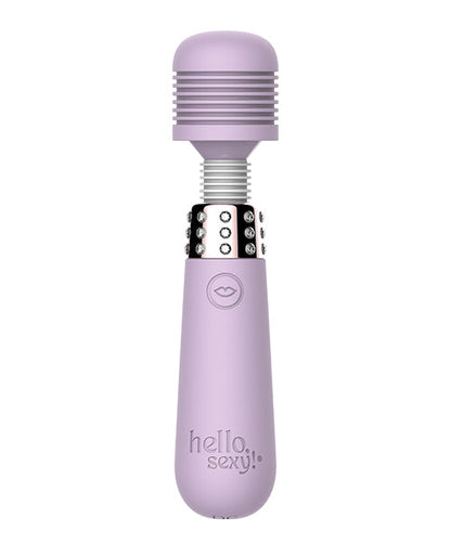 Vibromasseur baguette Bling Bling - Lilas