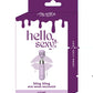 Vibromasseur baguette Bling Bling - Lilas