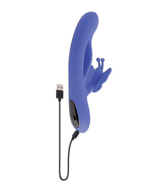 Vibrador Mariposa de Sueños para Punto G - Azul