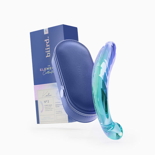 Gode ceinture Biird Kalii en verre G-Spot