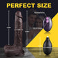 VibeJet 8.4” Squirting Vibrating Dildo 7 Modes Suction