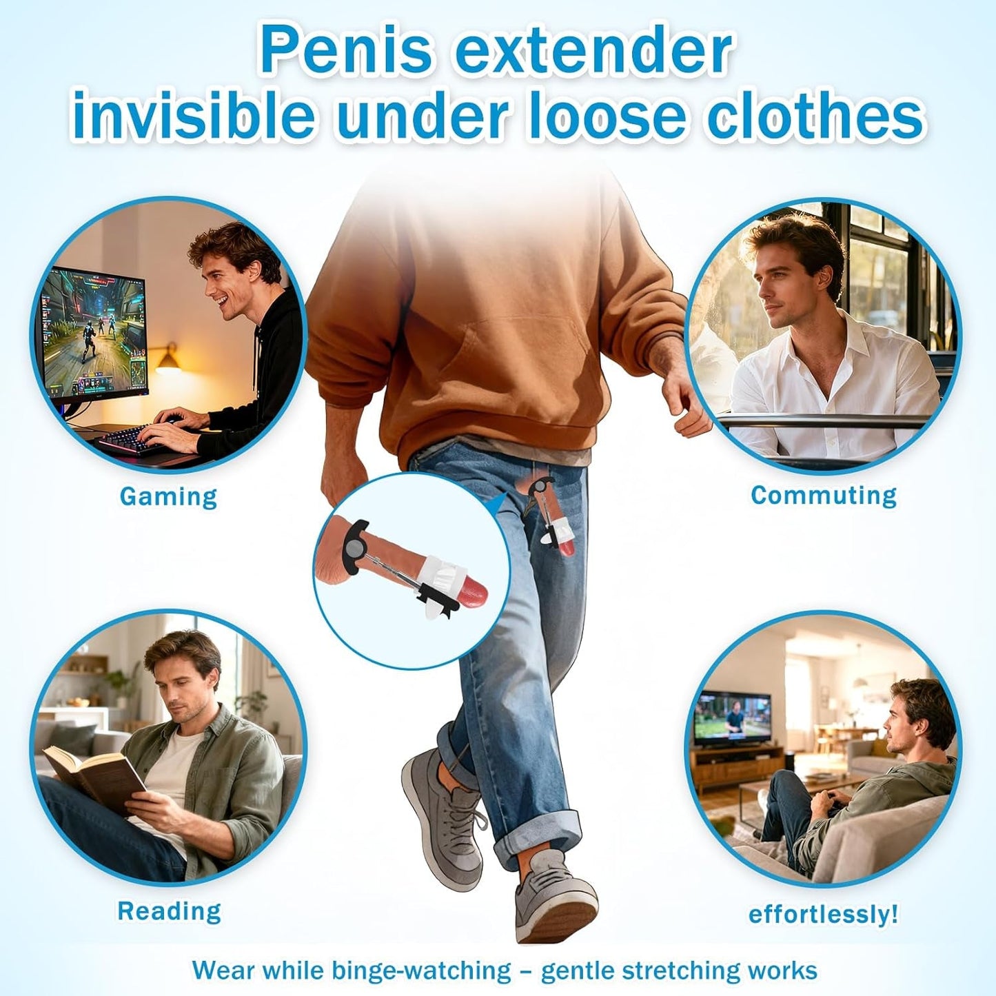 FlexCorePro Penis Extender Adjustable Traction Device