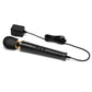 Le Wand Powerful Petite Plug-In Wand Vibrator - Black