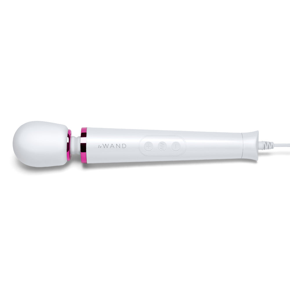Vibrador de varita enchufable potente y pequeño Le Wand - Blanco