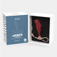 Zini Janus Lamp Iron Prostate Massager - Large Maroon