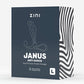 Masajeador de próstata antishock Zini Janus - Grande negro