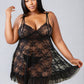 Plus Size All That Lace Babydoll