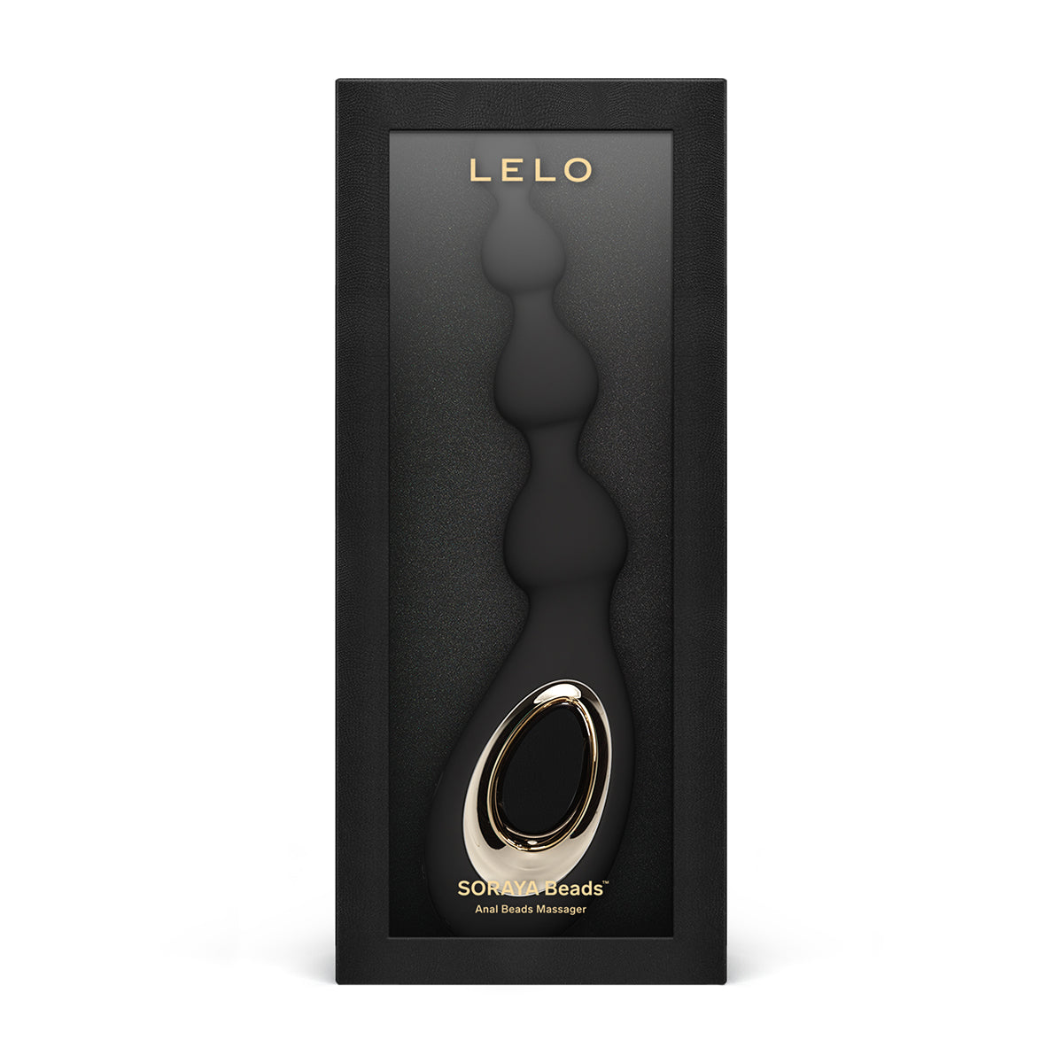 LELO Soraya Cuentas Anales Vibratorias - Negro