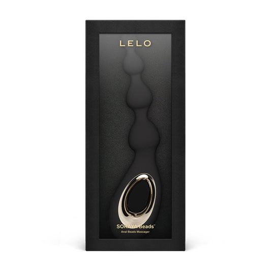 LELO Soraya Vibrating Anal Beads - Black
