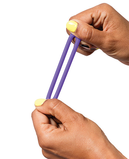 ROMP Remix Trio Anillo para pene, juego de 3 - Morado