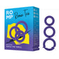 ROMP Remix Trio Anillo para pene, juego de 3 - Morado