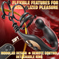 FlexDominus Masajeador de Próstata y Anillo para Pene 9+9 Modos Control Remoto