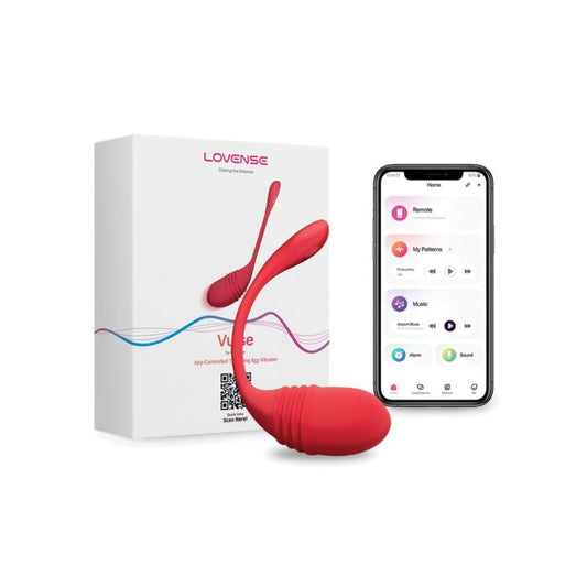 Vibromasseur œuf propulseur Lovense Vulse - Rouge