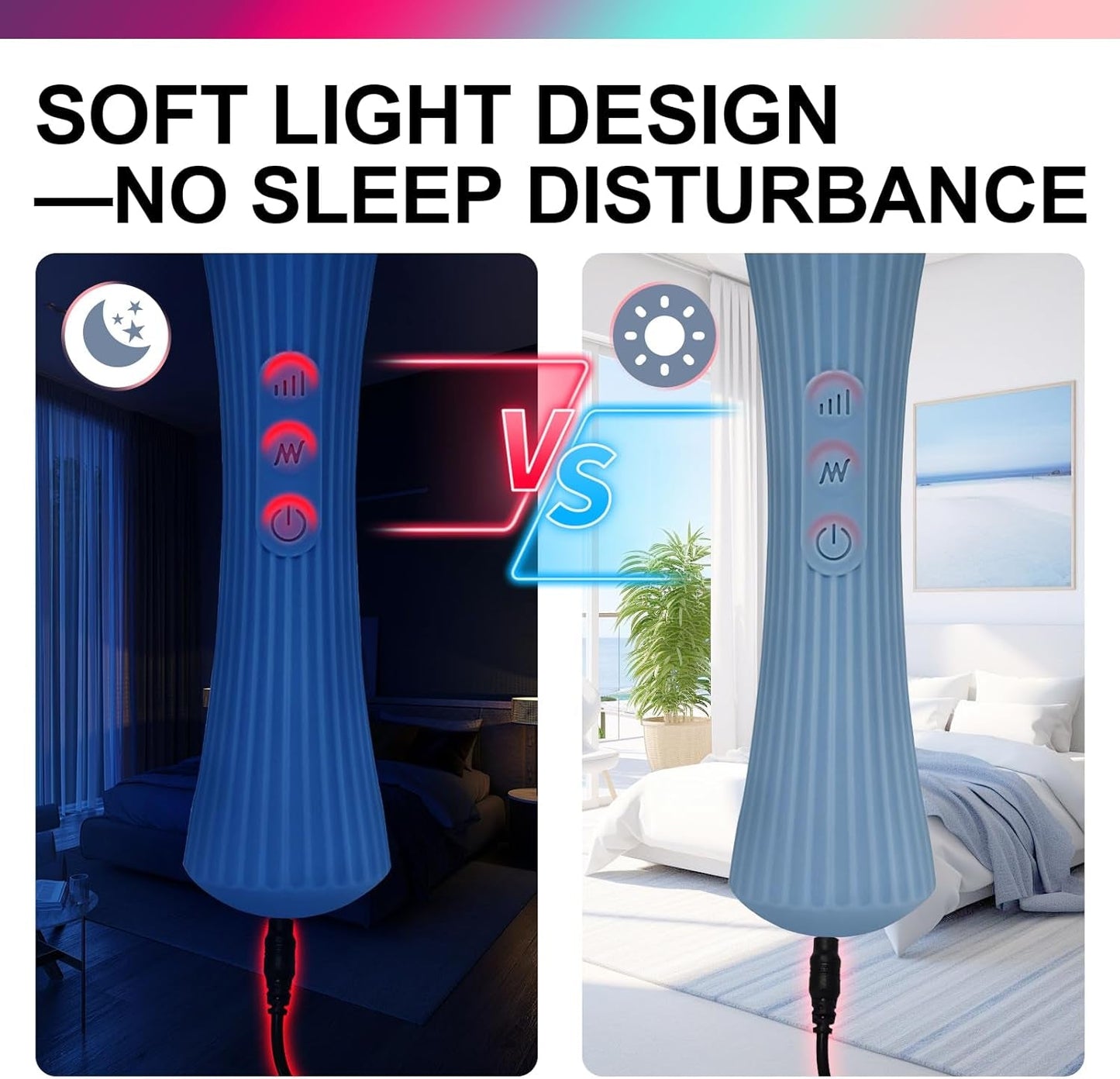 Vibromasseur baguette étanche AquaLock 12 modes