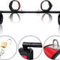 Barra separadora giratoria con cerradura PivotLock roja