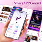 OraLuxe AI Sync Suction Rabbit Vibrator G-Spot Dildo