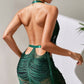 V-Cut Fringe Chemise