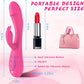 VeloraX Rabbit Vibrator 49 Modes Waterproof Silicone USB