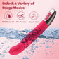 SpinLush Rotating Beads G-Spot Dildo Vibrator Wand