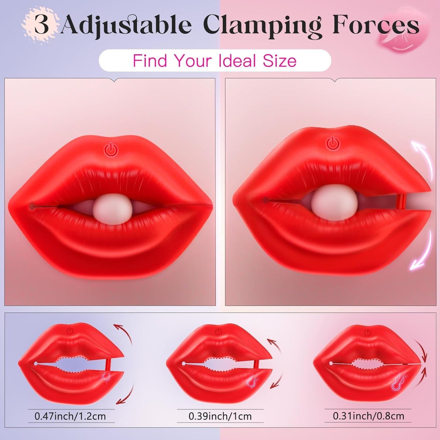 NeuroSyncX AI App Nipple Clamps Remote 10 Modes